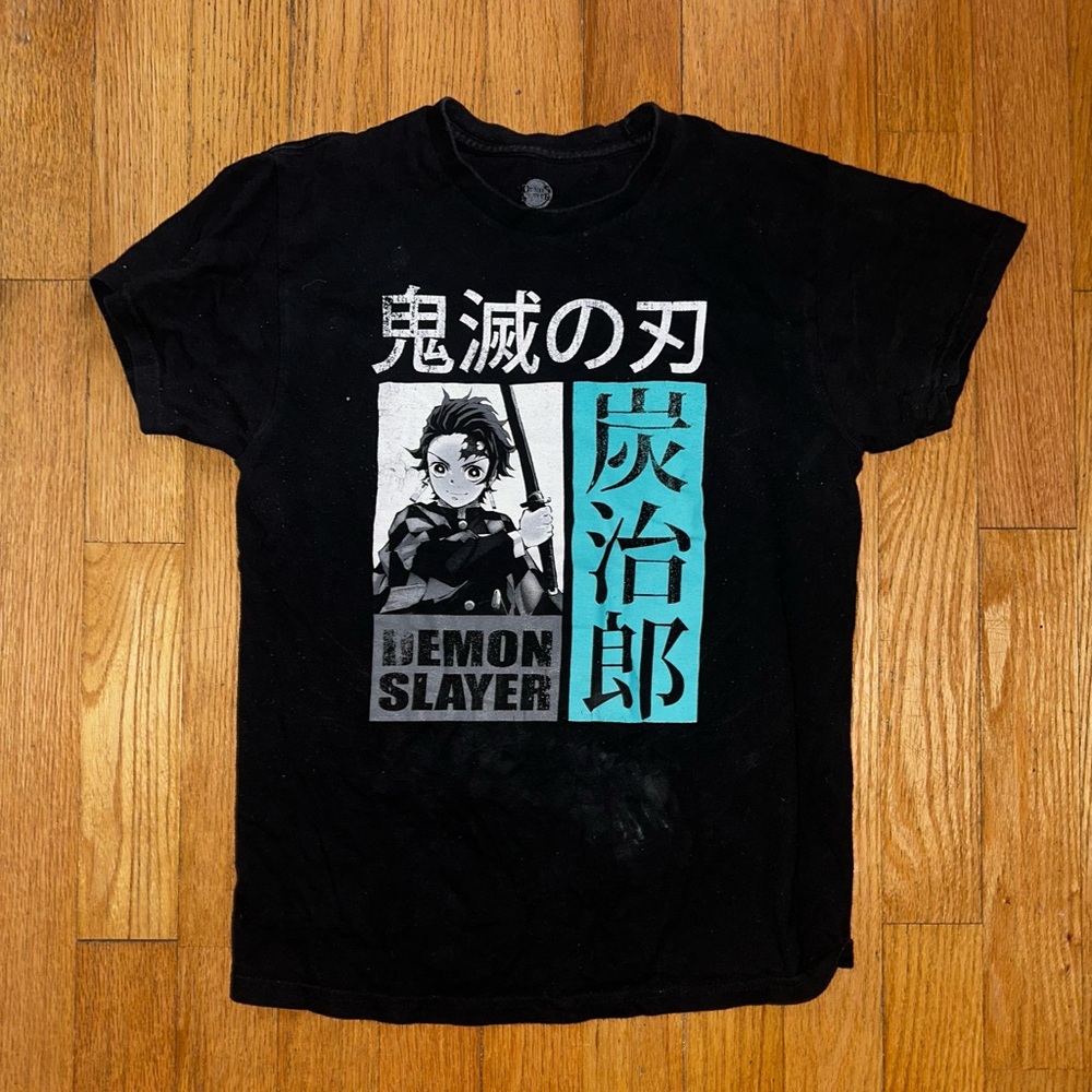 Demon Slayer Black Graphic Tee